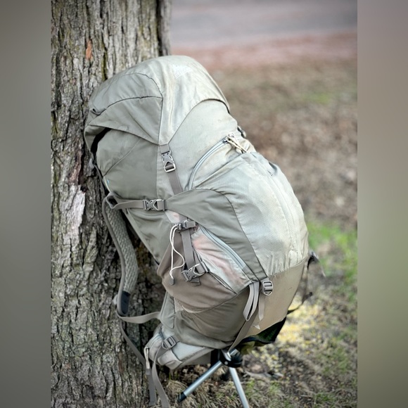 Gregory Z65 pack, hiking, size short, 65 liters. Color Grey. Lightly used,clean - Picture 2 of 7